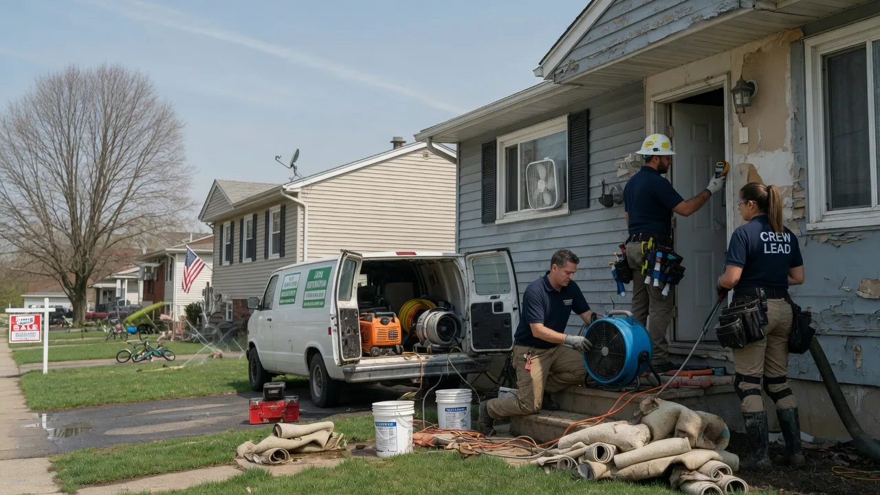Flood Cleanup in Sadler, TX near me